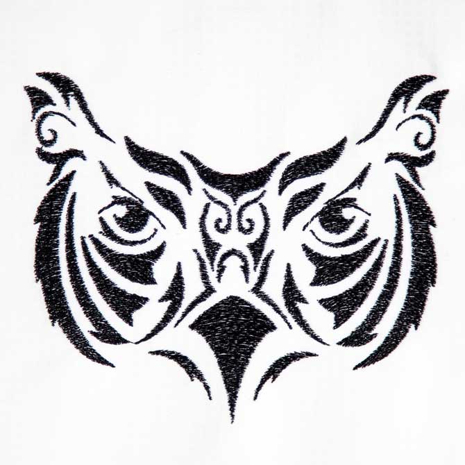 670x670 Tribal Owl Potraits