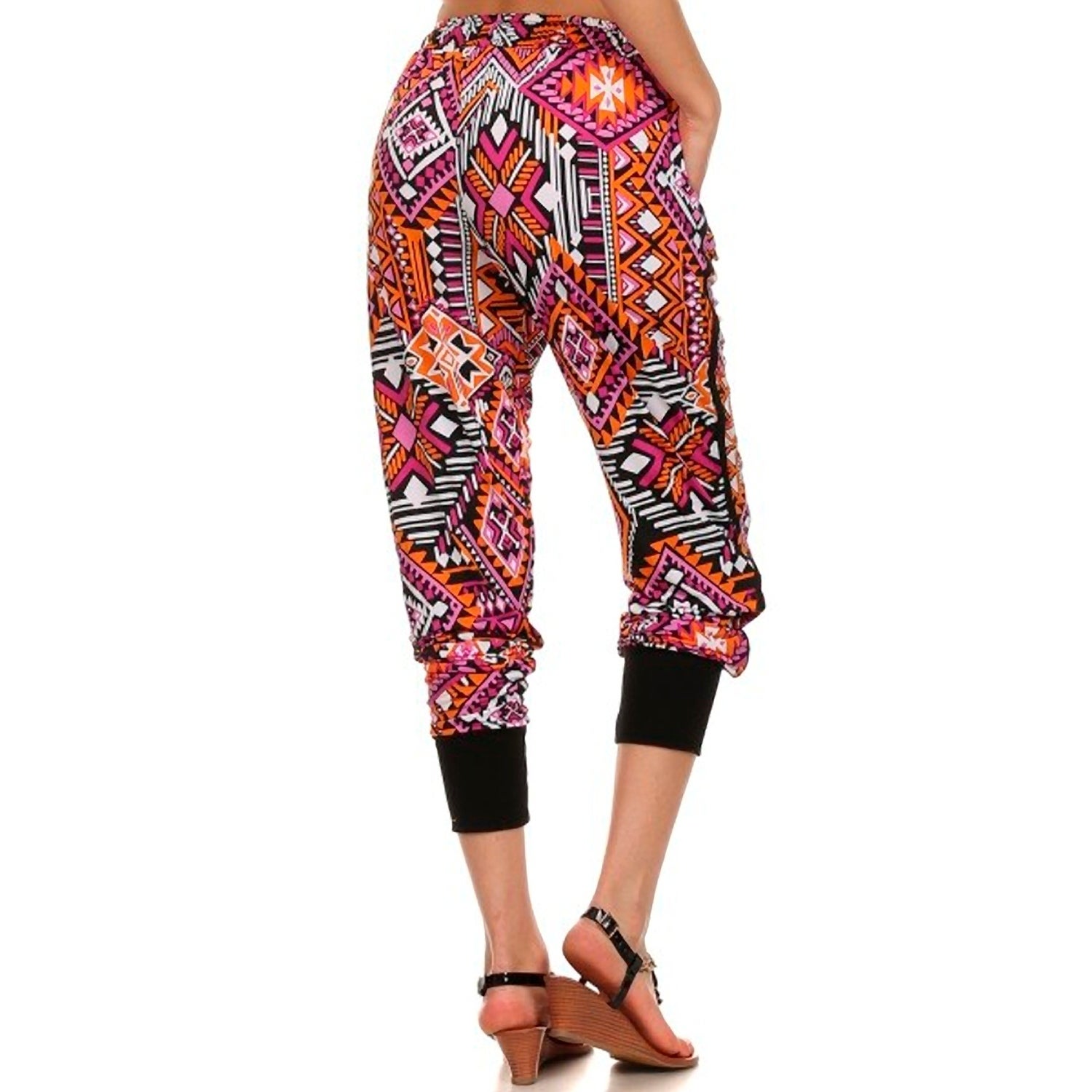 1500x1500 Pink Tribal Printed Joggers Ebay
