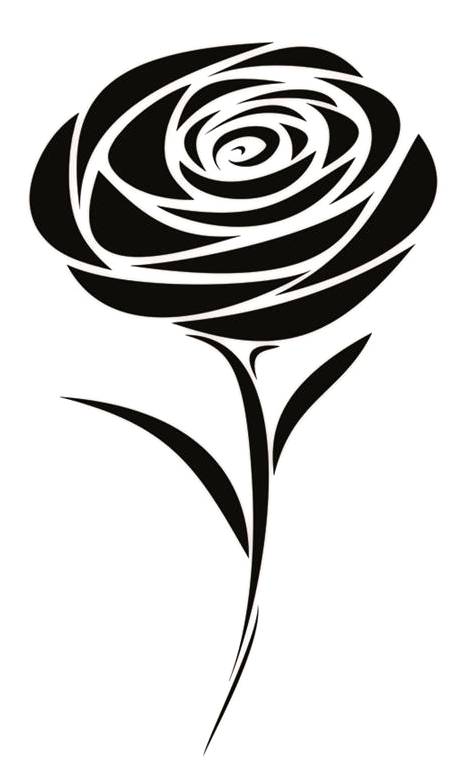 453x774 My Style Body Tribal Rose Tattoo Design