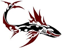 236x177 Best Tribal Shark Images Tribal Shark Tattoos, Polynesian