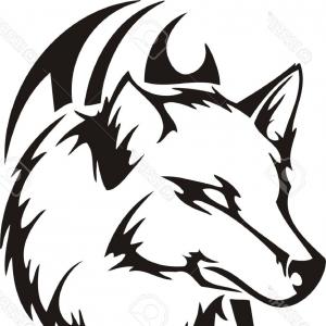 300x300 Stock Illustration Vector Tribal Animal Skull Illustration Soidergi