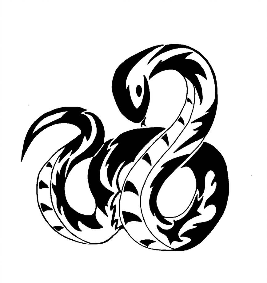 868x921 Tribal Snake