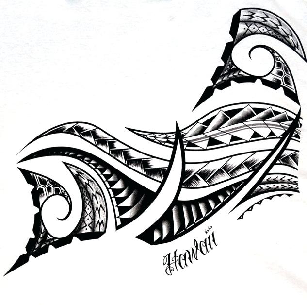 633x628 Hawaiian Tribal Designs Newest Living Pictures Picture