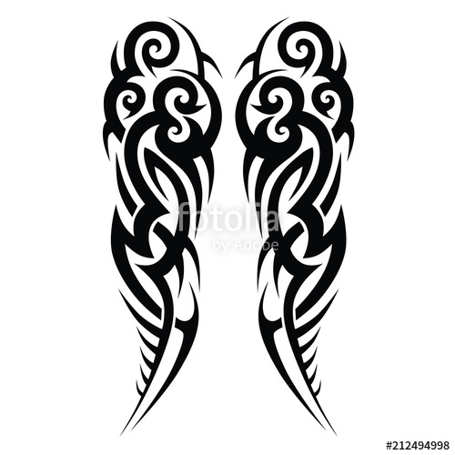 500x500 Tattoos Ideas Sleeve Designs Tribal Tattoo Pattern Vector