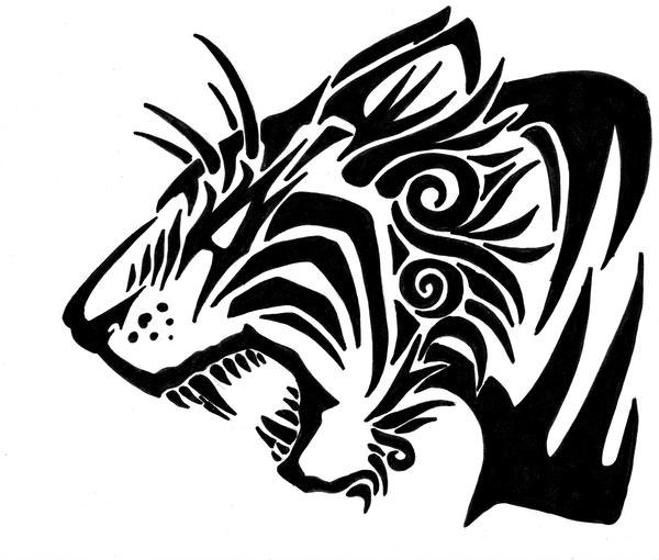 600x510 Tribal Tiger The Second