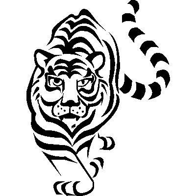 400x400 Tribal Tiger Clip Art Ideas And Designs