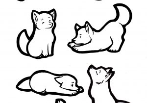 300x210 How To Draw Cute Wolves How To Draw A Cute Wolf In A Tribal Style