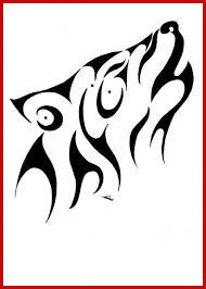 190x266 tribal wolf drawing draw a tribal wolf tribal wolf step