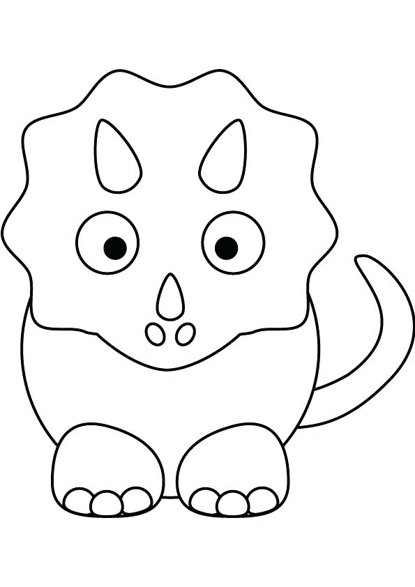595x842 How To Draw A Triceratops