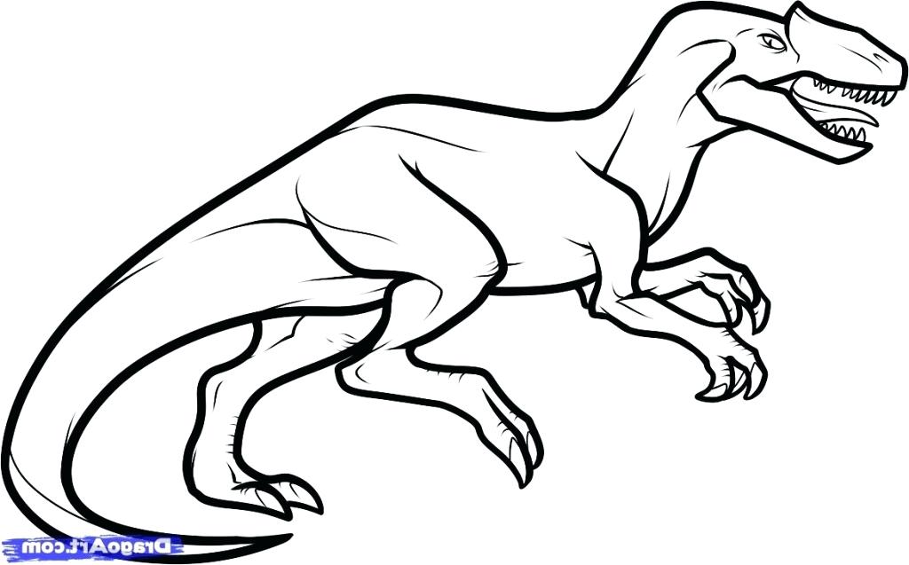 1024x637 Dinosaur Drawing Step
