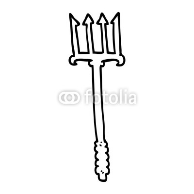 400x400 Line Drawing Cartoon Gold Trident Buy Photos Ap Images