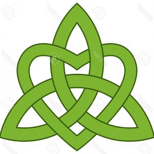 300x300 Celtic Trinity Knot Vector Line Drawing Sohadacouri