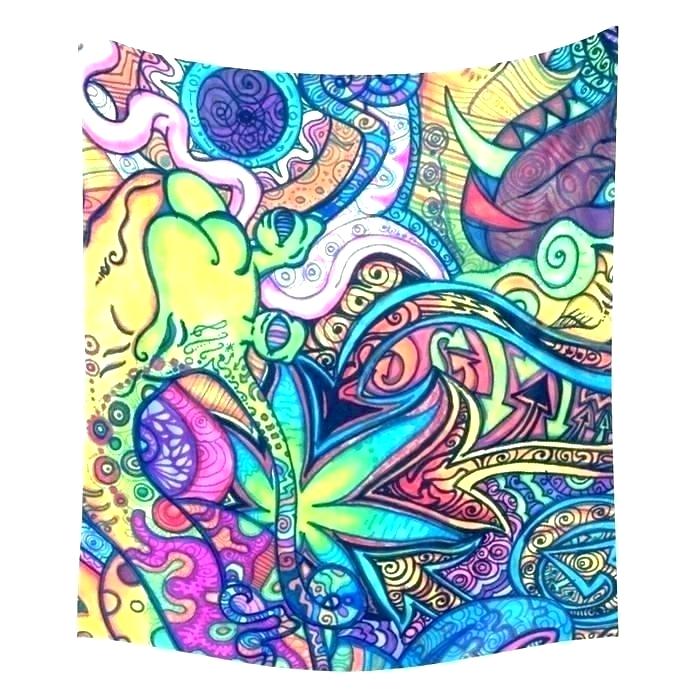 700x700 Trippy Wall Art
