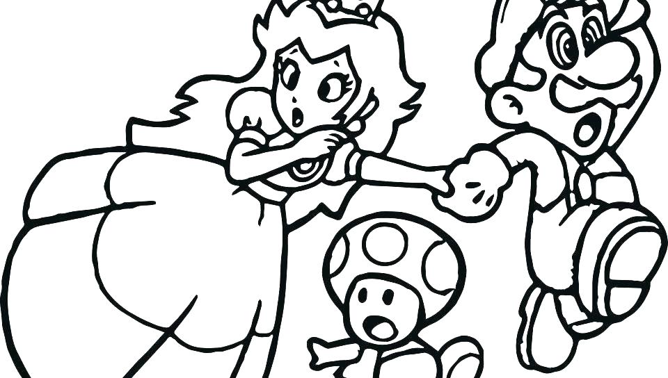 960x544 Mushroom Coloring Pages M Letter For Mushroom Coloring