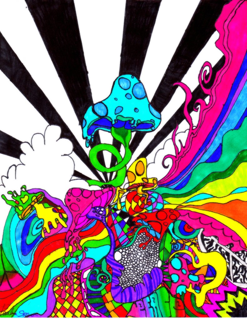 791x1023 Shroom Drawing Paulina Spencer