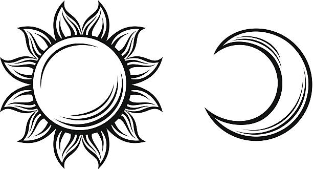 612x330 Sun And Moon Clipart Gallery Images