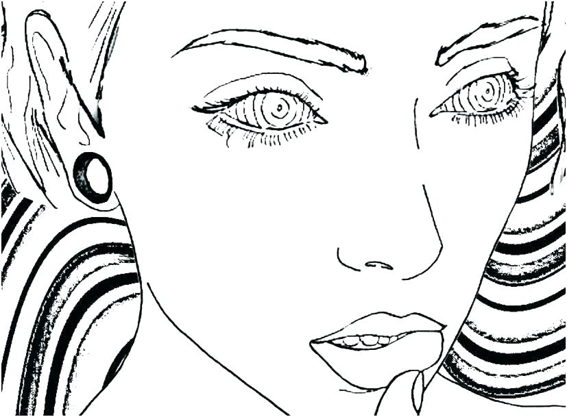 827x609 Trippy Coloring Pages To Print Tumblr Printable Psychedelic