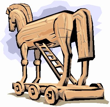 375x364 Collection Of Free Alluding Clipart Trojan Horse Download On Ui Ex