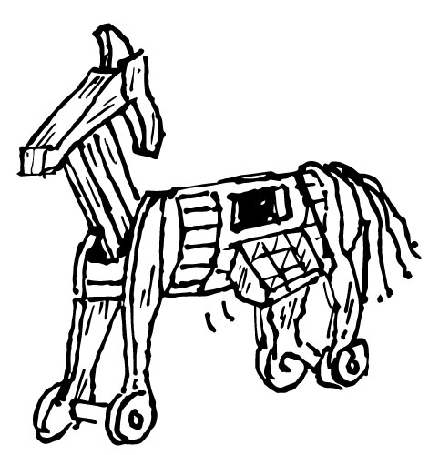 482x500 Wooden Trojan Horse Kit