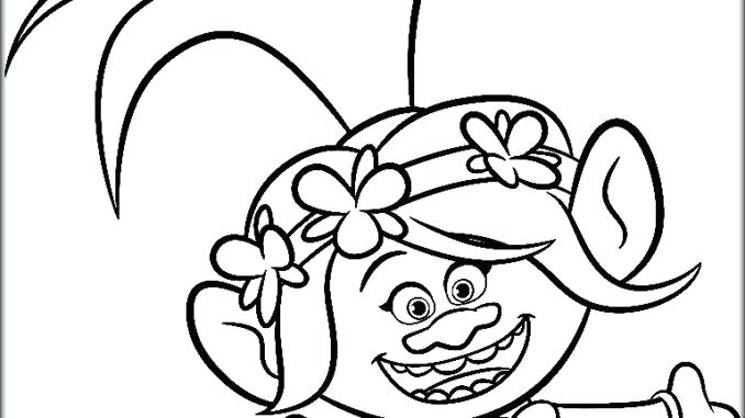 678x381 Troll Doll Coloring Pages Trolls Colouring Dolls