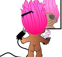 220x200 Troll Doll Drawing Stickers Redbubble