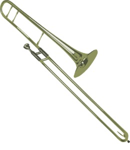 260x300 Download Imagen De Trombon Para Colorear Clipart Trombone Drawing