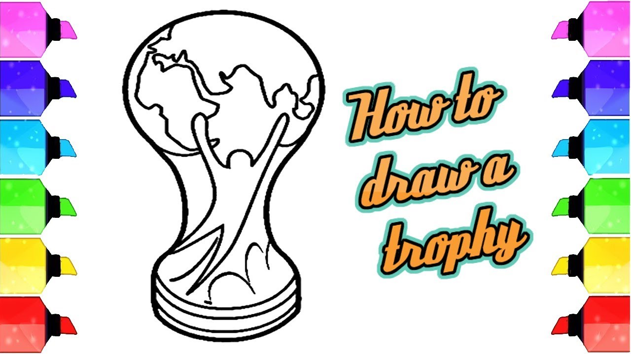 1280x720 How To Draw A Trophy