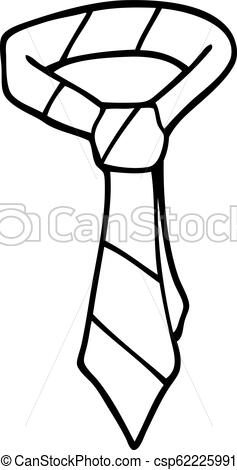 237x470 Line Drawing Cartoon Of A Tie