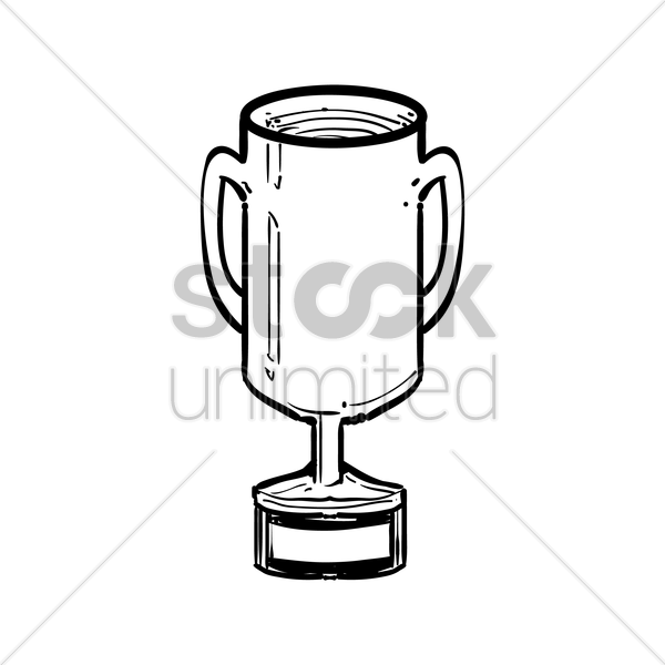 600x600 Trophy Concept Vector Image