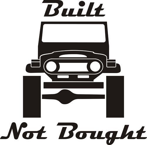 500x492 sticker wall land cruiser, toyota fj