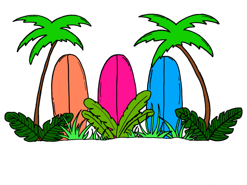 800x600 Tropical Print