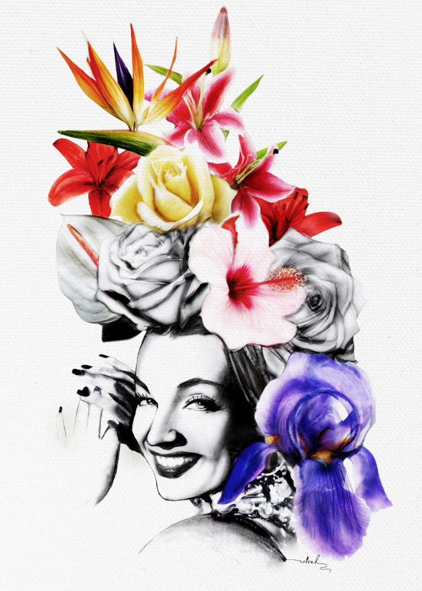 857x1200 Tropical Drawing