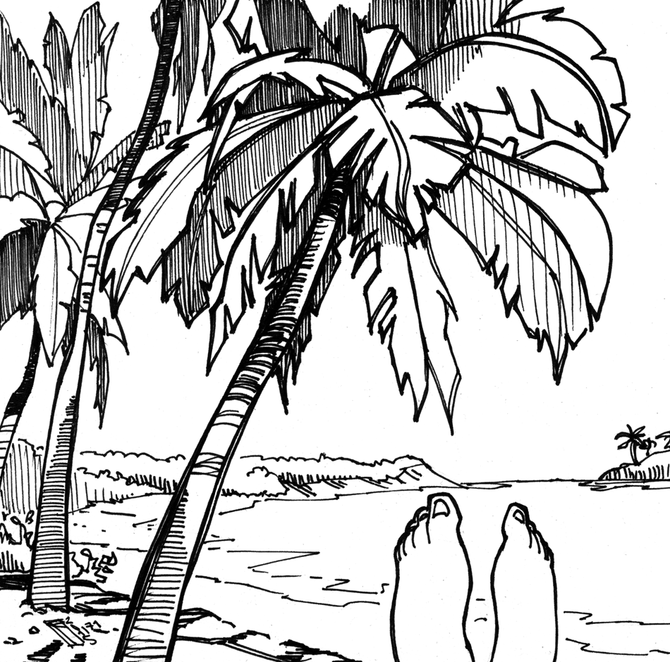 950x940 Tropical Island