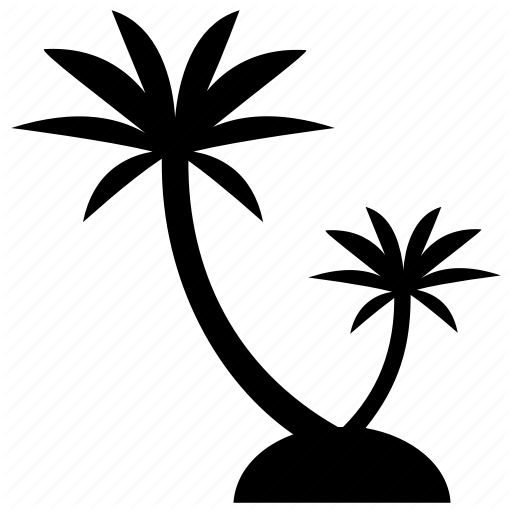 512x512 Beach, Forest Area, Picnic, Relaxing Beach, Tropical Island Icon