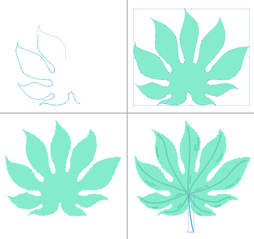 850x800 How To Create A Tropical Pattern In Adobe Illustrator