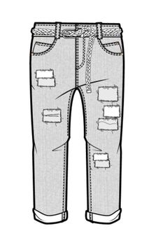 Trousers Drawing