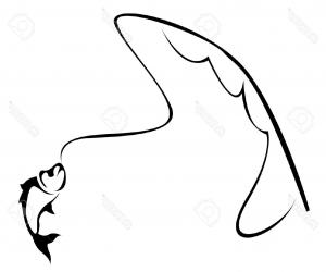 300x250 Pole Clipart Trout Fishing, Picture