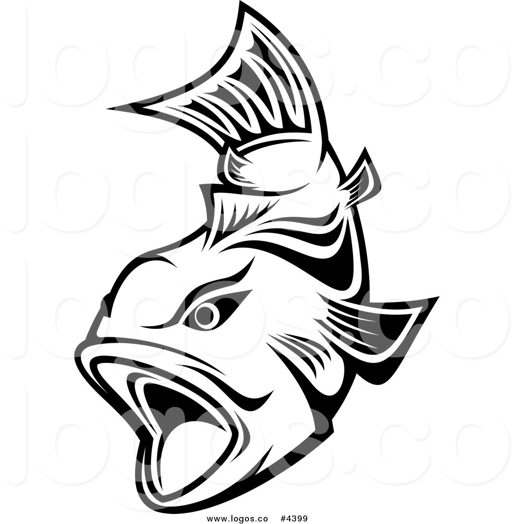 1024x1044 Royalty Free Trout Logo