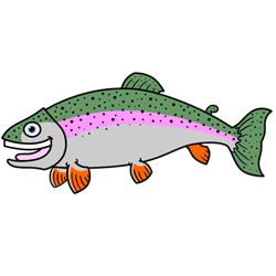 250x250 How To Draw A Fish