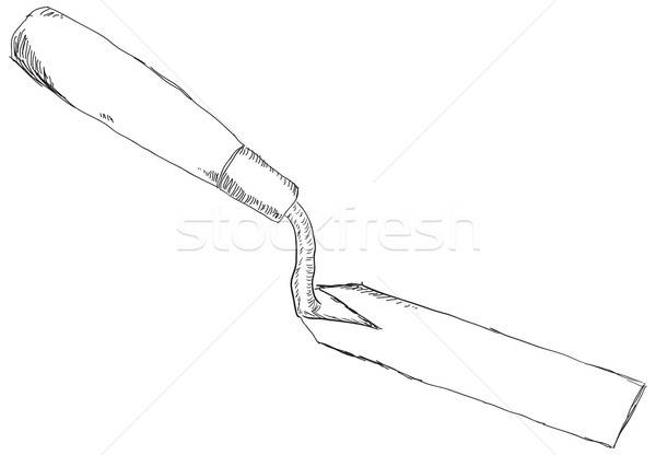 600x416 small trowel vector illustration constantine pankin