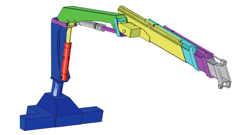 798x432 The Motions And Mechanics Of A Truck Mounted Crane Comsol Blog