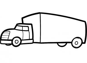302x219 How To Draw How To Draw A Truck For Kids