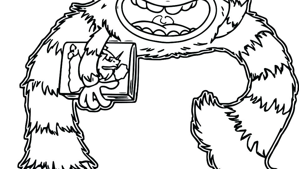 960x544 Monster Coloring Pages Free Truck Inc Monsters