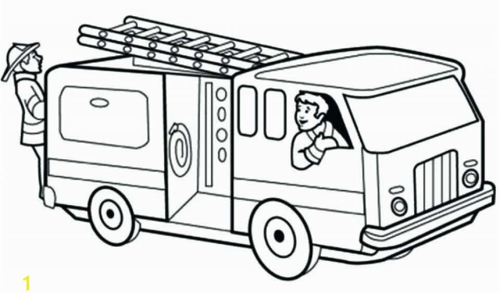 1024x600 Dump Truck Coloring Pages For Toddlers Fire Truck Drawing Awesome