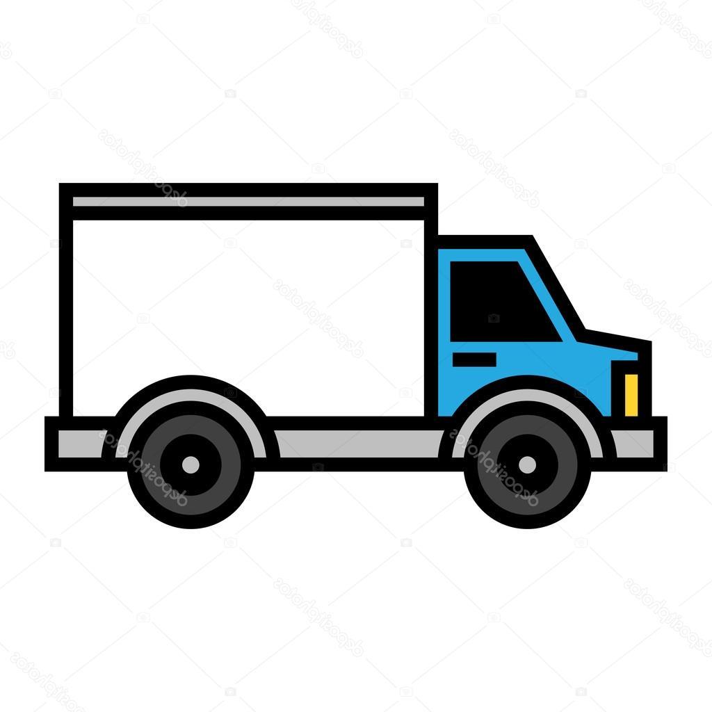 1024x1024 Huge Collection Of 'delivery Truck Drawing' Download More Than
