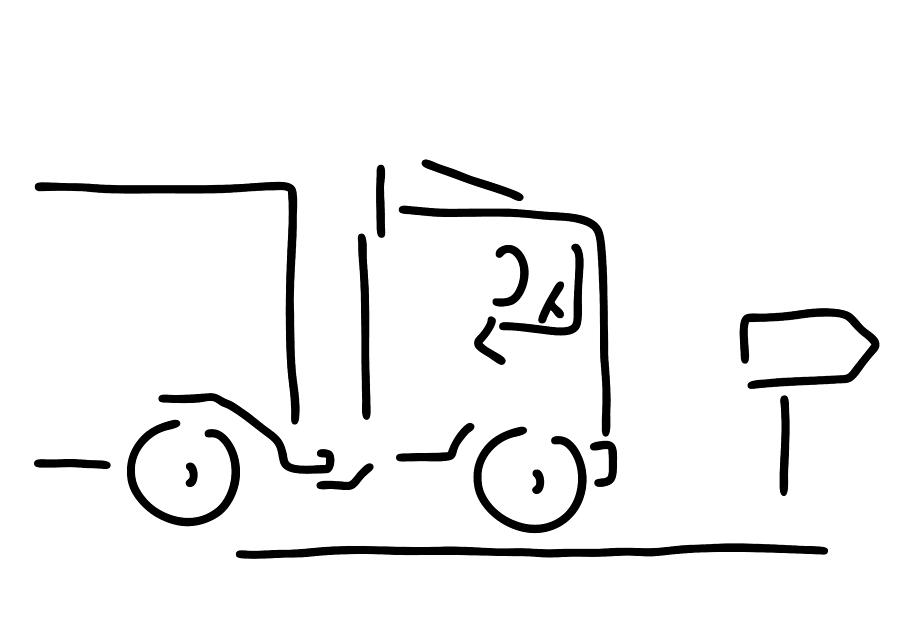 900x635 occupational motorist truck driver drawing