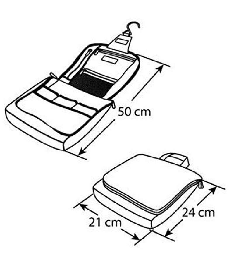 800x926 Truck Travel Cult Bag Cosmetics Bag Large For Truck Driver