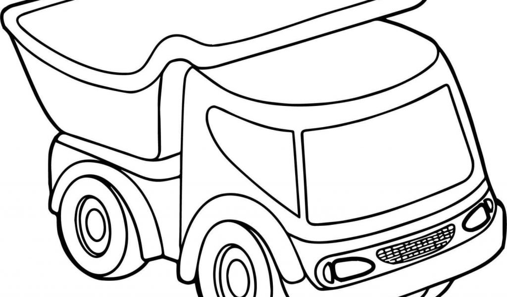 1024x600 Drawing Toy Truck Clip Art Black And White