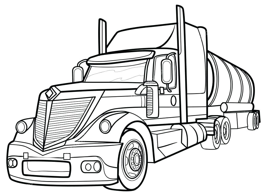 1023x751 Drawing Of Truck Truck Side View Cad Blocks And Drawings
