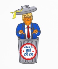 190x228 Trump Drawing Anti Politics T Shirt Gift Idea Iphone Case